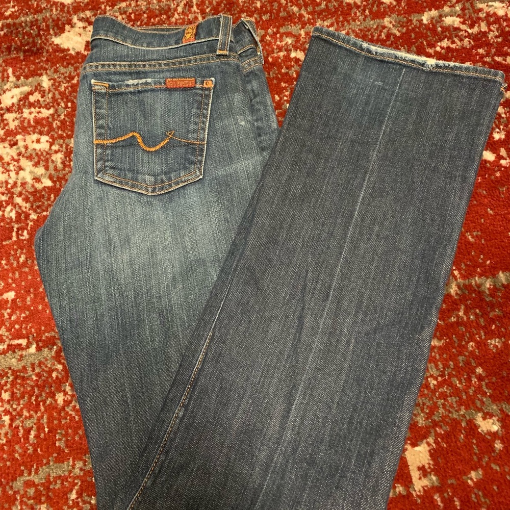 7 for all mankind bootcut jeans.